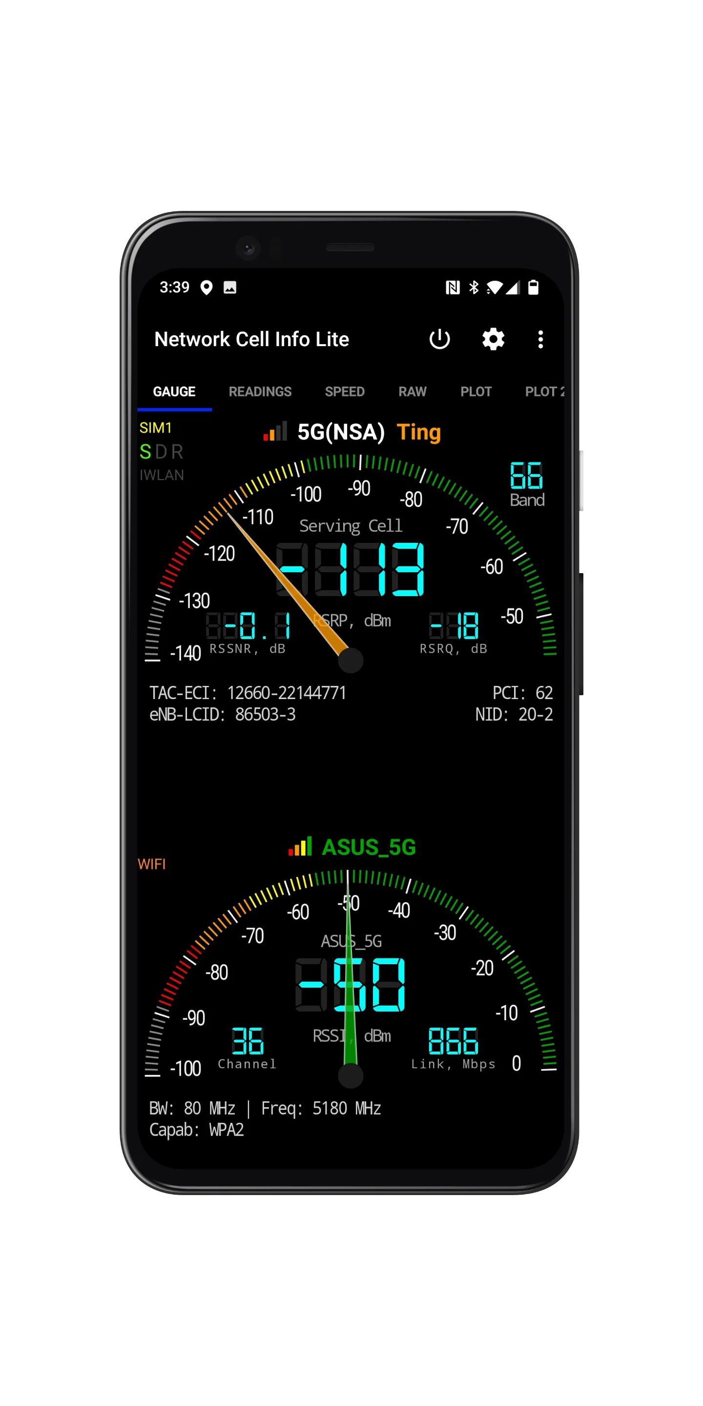 Network Cell Info Lite & Wifi | Indus Appstore | Screenshot