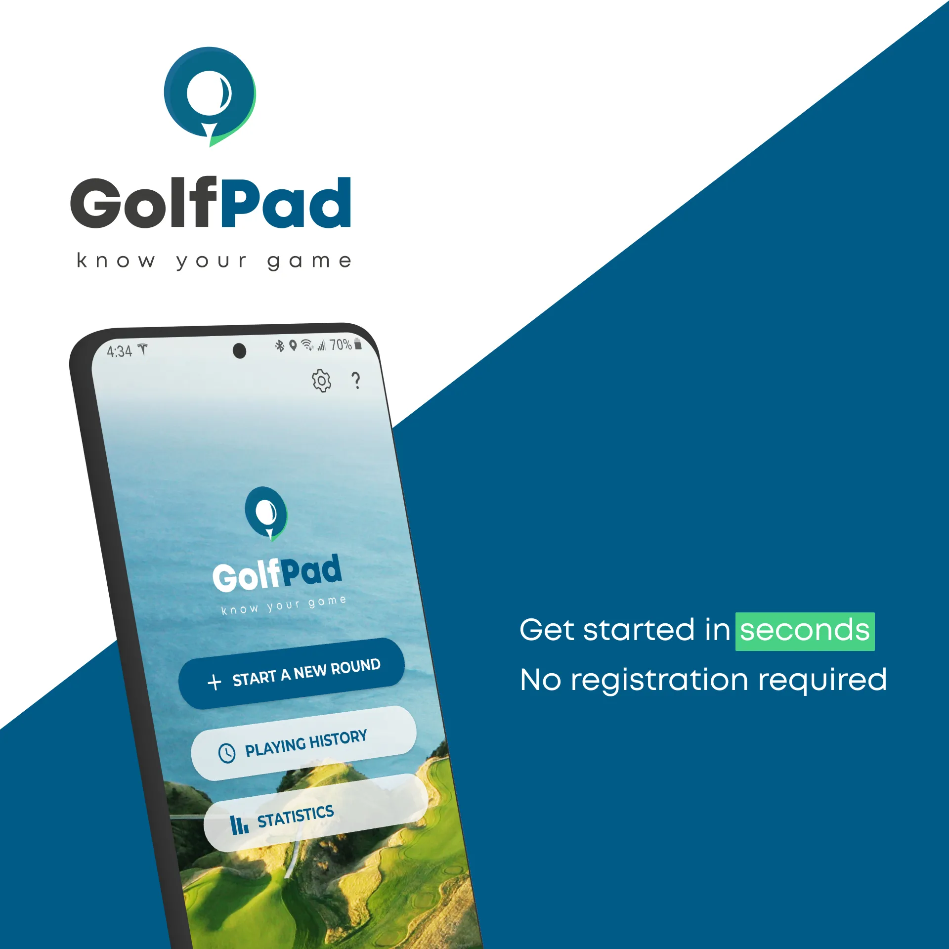 Golf Pad: Golf GPS & Scorecard | Indus Appstore | Screenshot