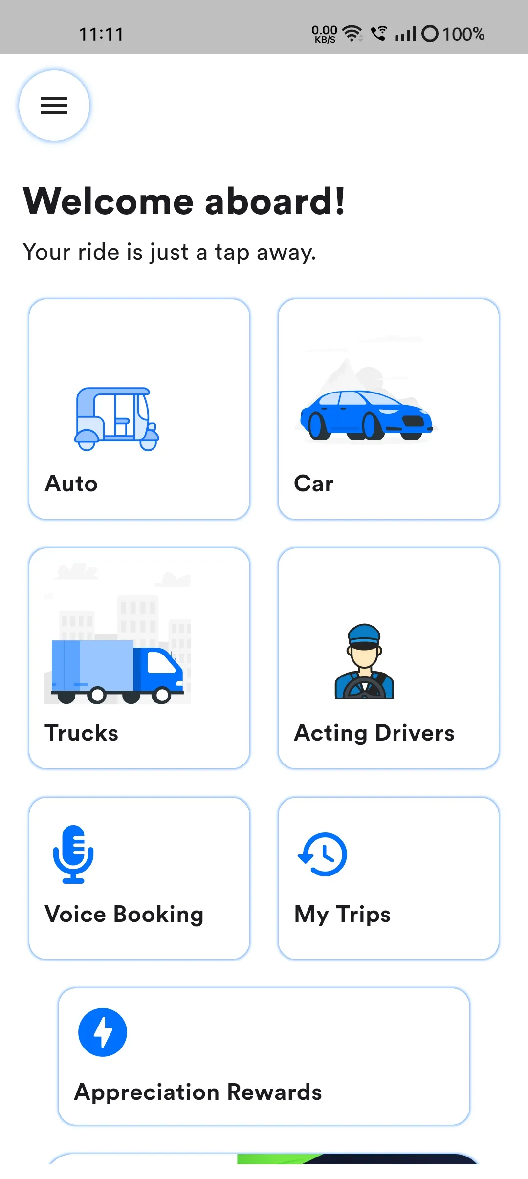 V Way Taxi : Ride Booking App | Indus Appstore | Screenshot