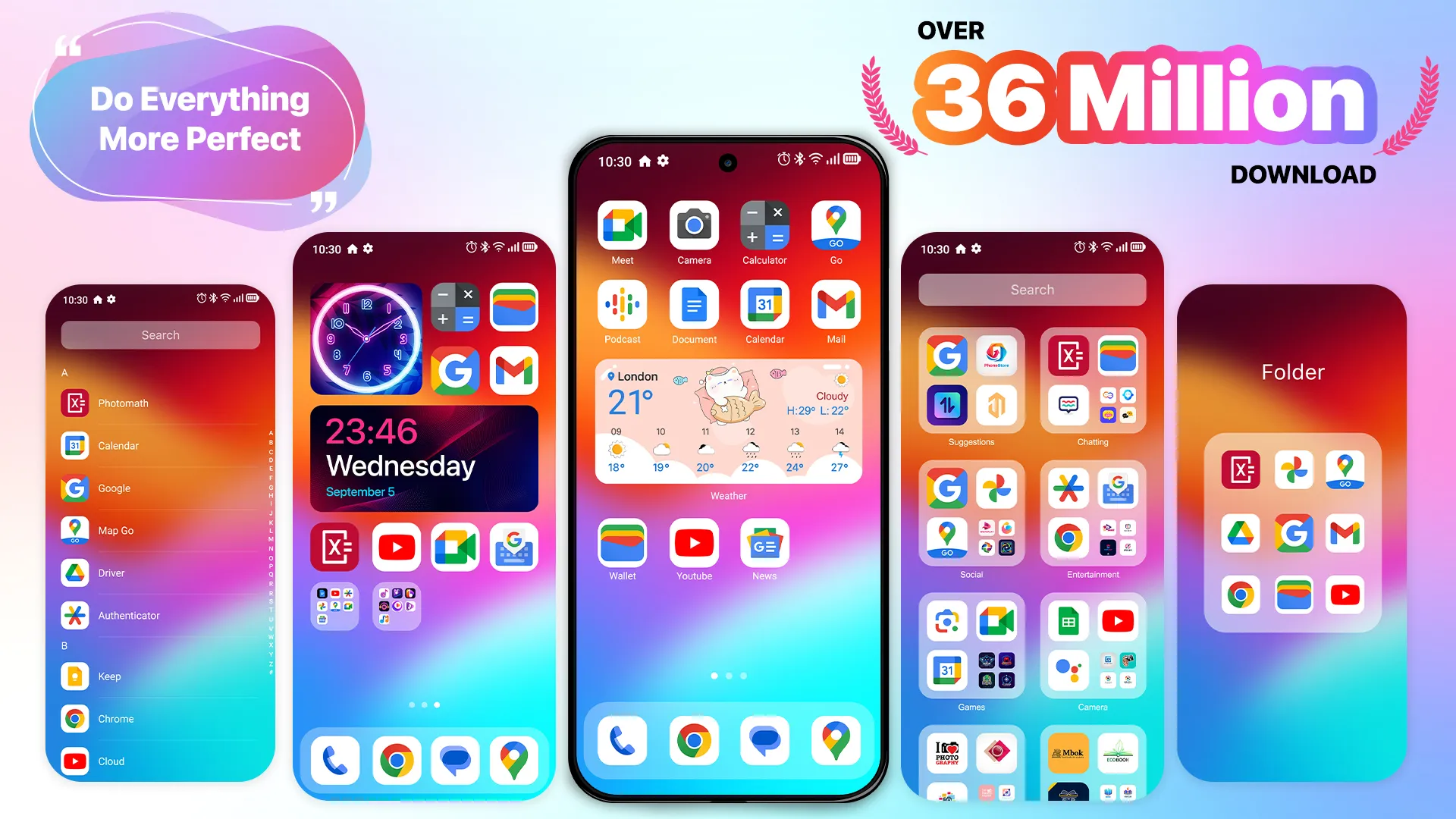 MiniPhone Launcher 26: Cool OS | Indus Appstore | Screenshot