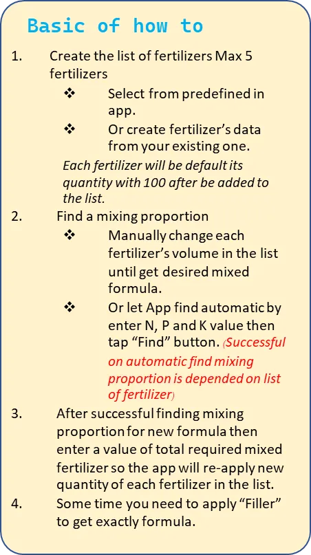 Fertilizer mixer lite | Indus Appstore | Screenshot