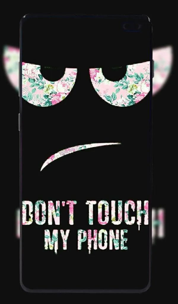 Don't Touch My Phone Wallpaper | Indus Appstore | Screenshot