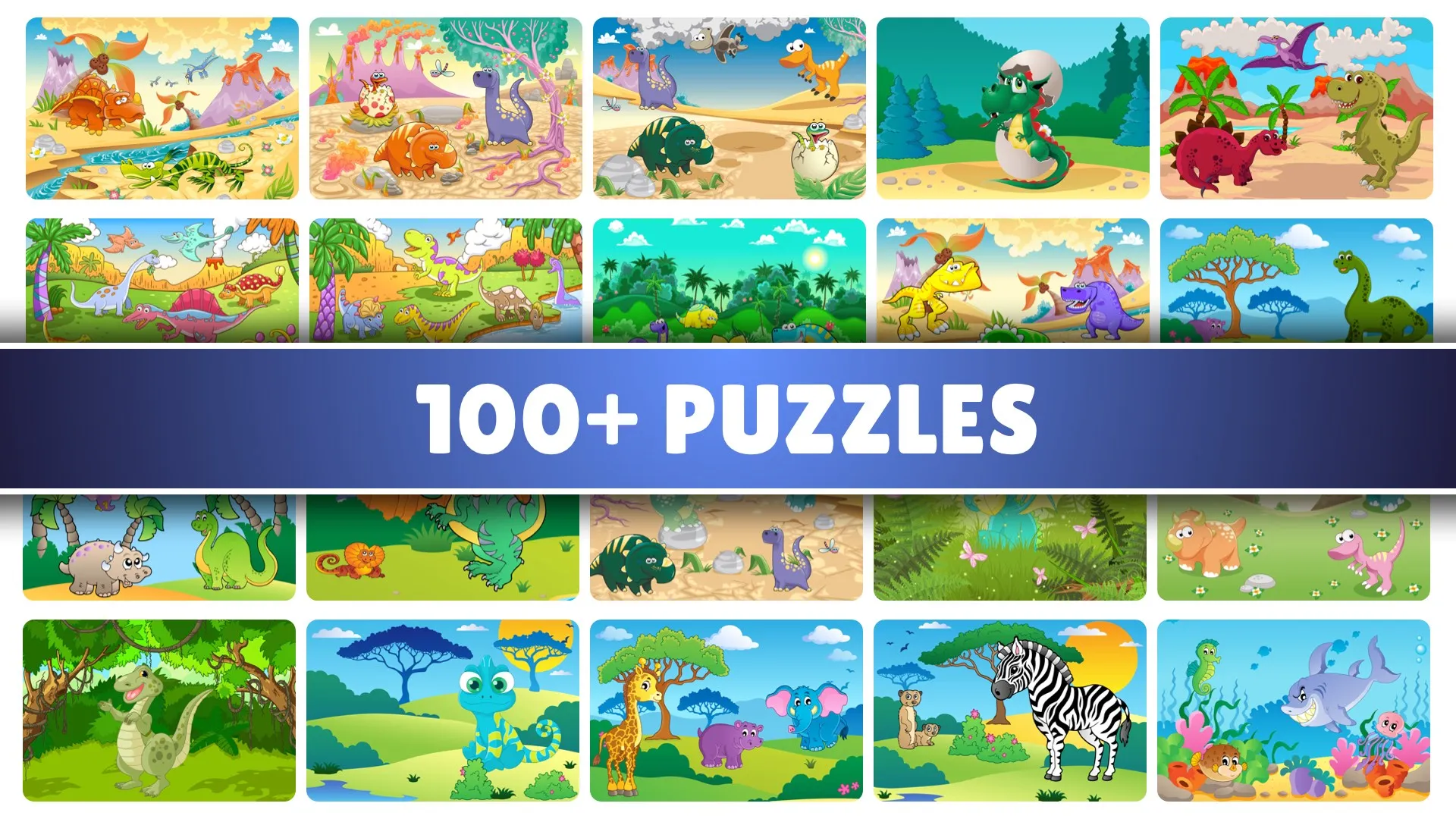 Dino Jigsaw Puzzle Adventure | Indus Appstore | Screenshot