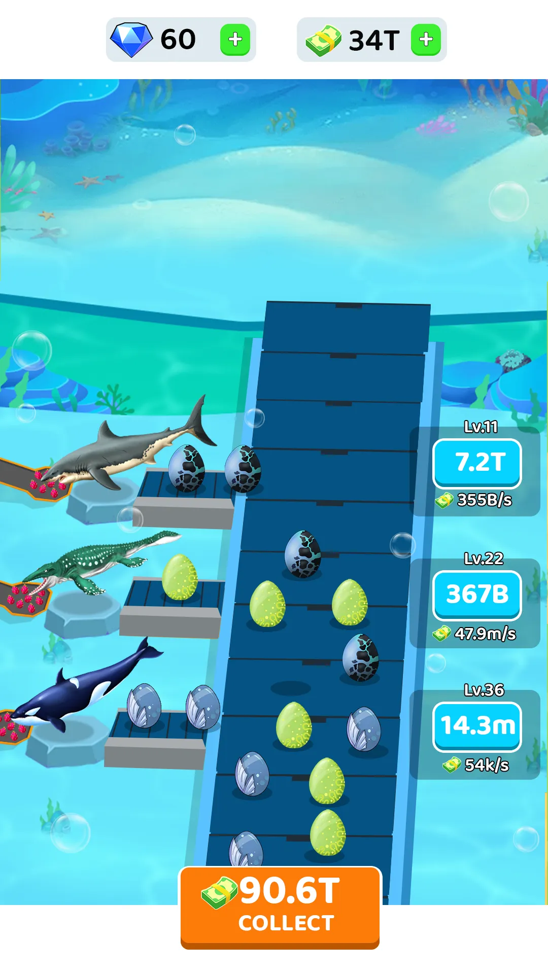 Idle Sea Monsters | Indus Appstore | Screenshot