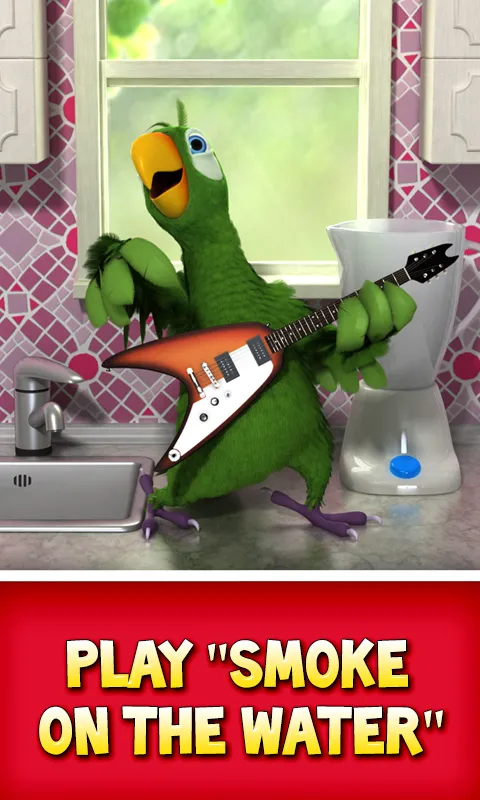 Talking Pierre the Parrot | Indus Appstore | Screenshot