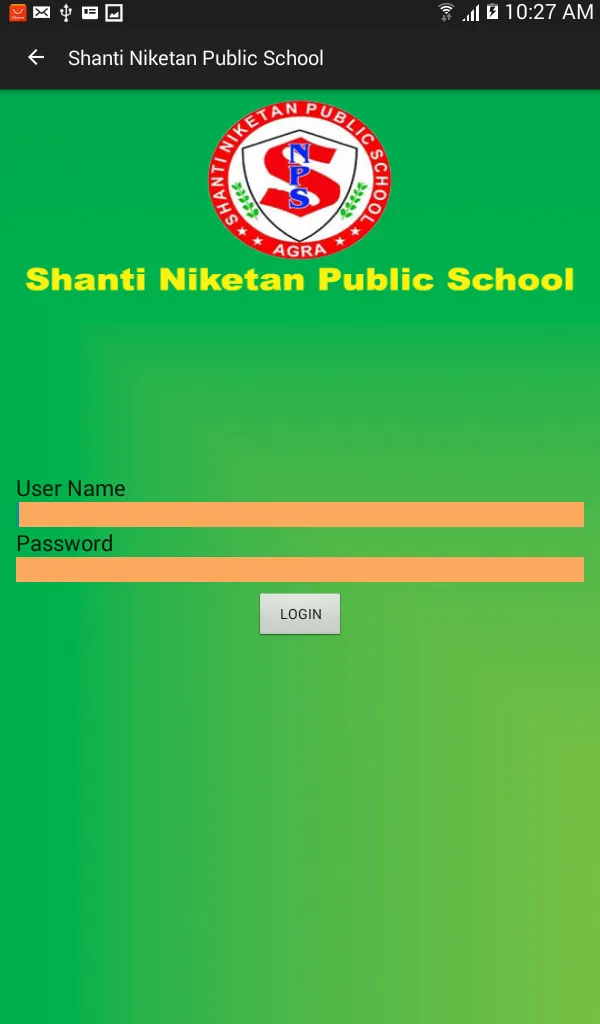 SHANTI NIKETAN STUDENT APP | Indus Appstore | Screenshot