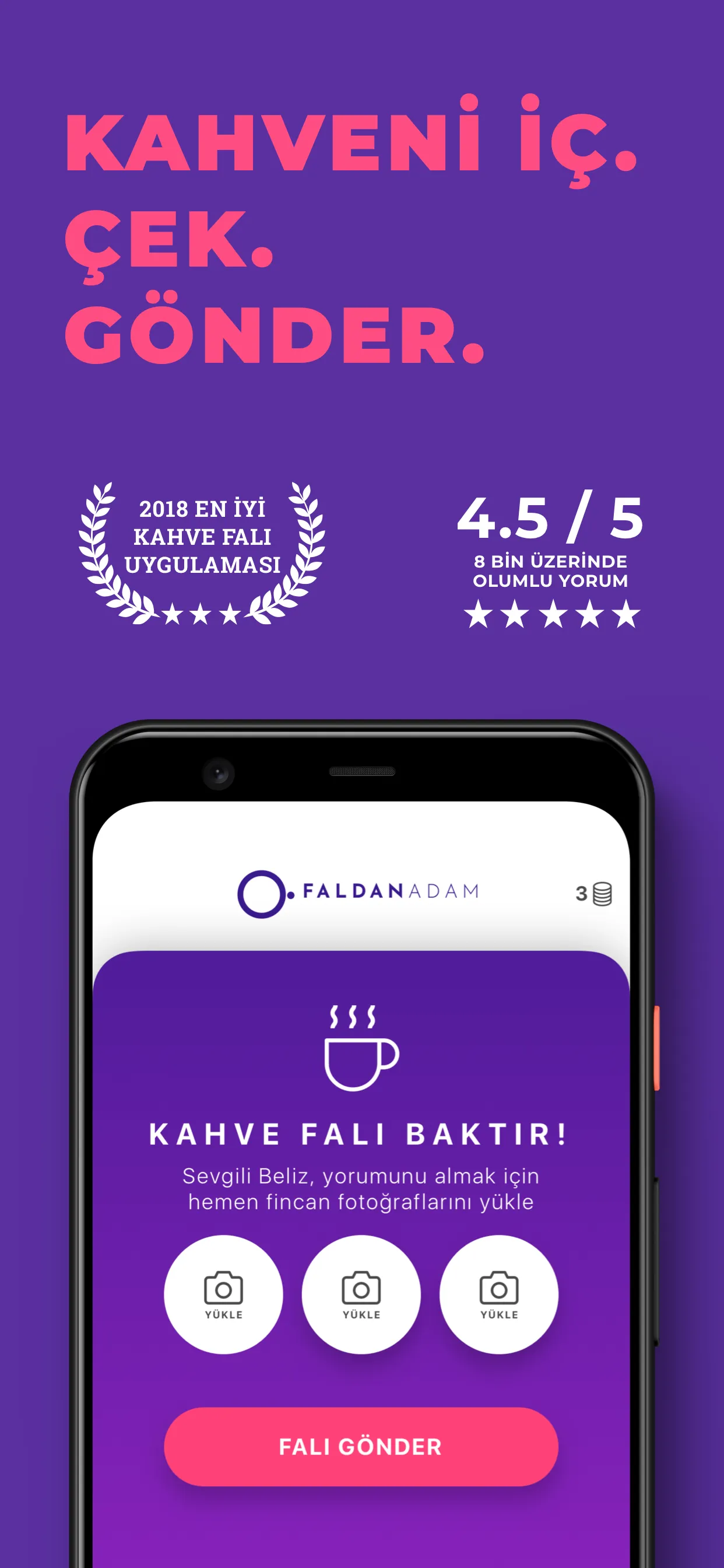 FaldanAdam - Sanal Kahve Falı | Indus Appstore | Screenshot