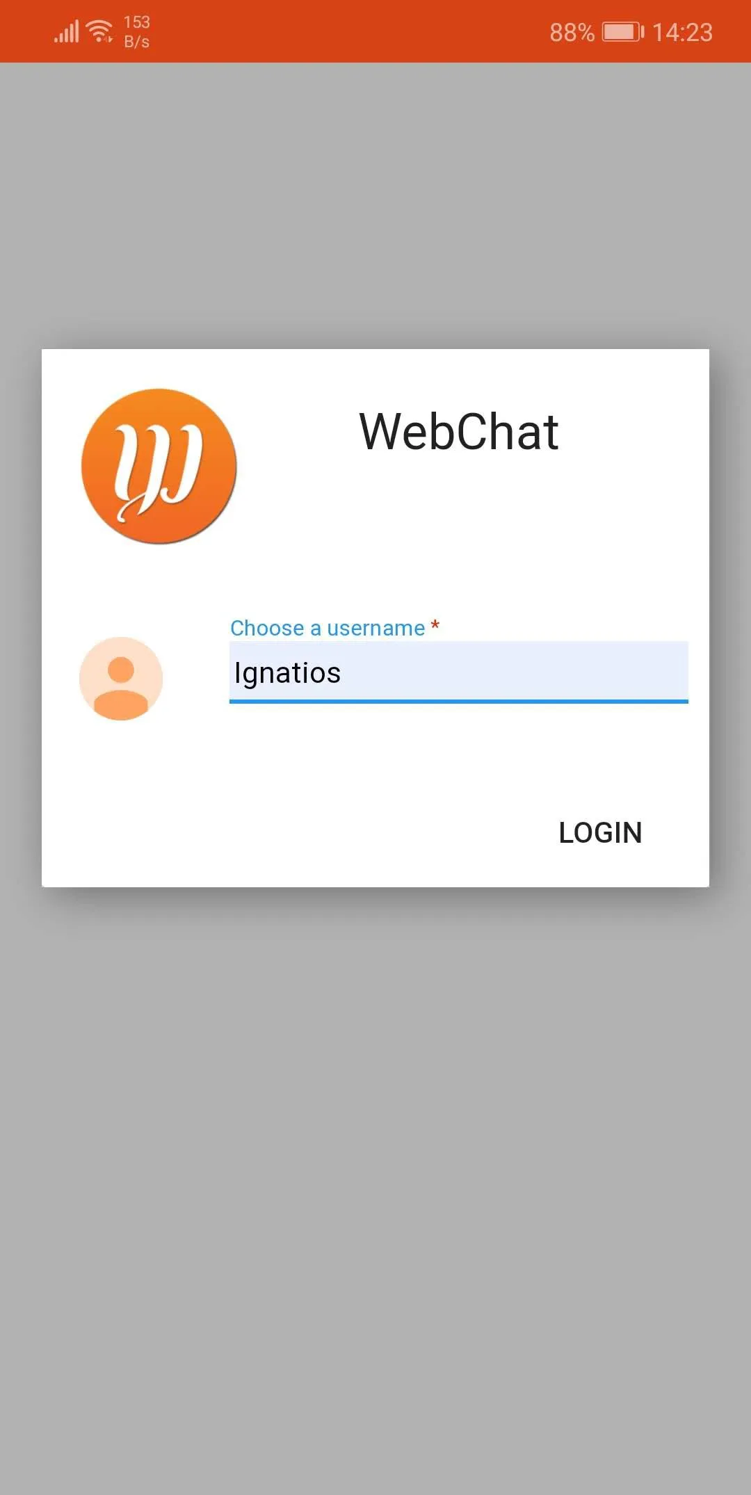 WebChat | Indus Appstore | Screenshot