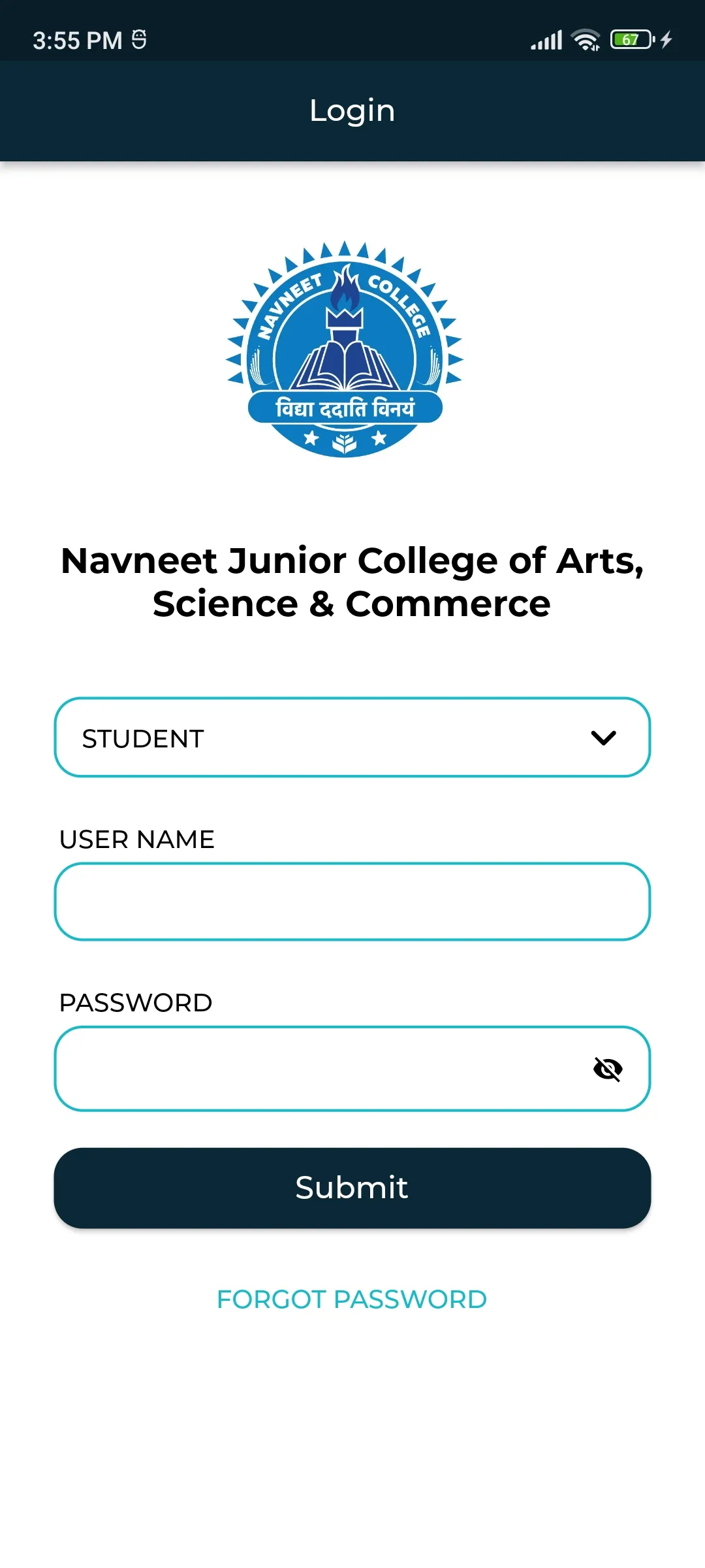 Navneet Junior College-ACADMIN | Indus Appstore | Screenshot