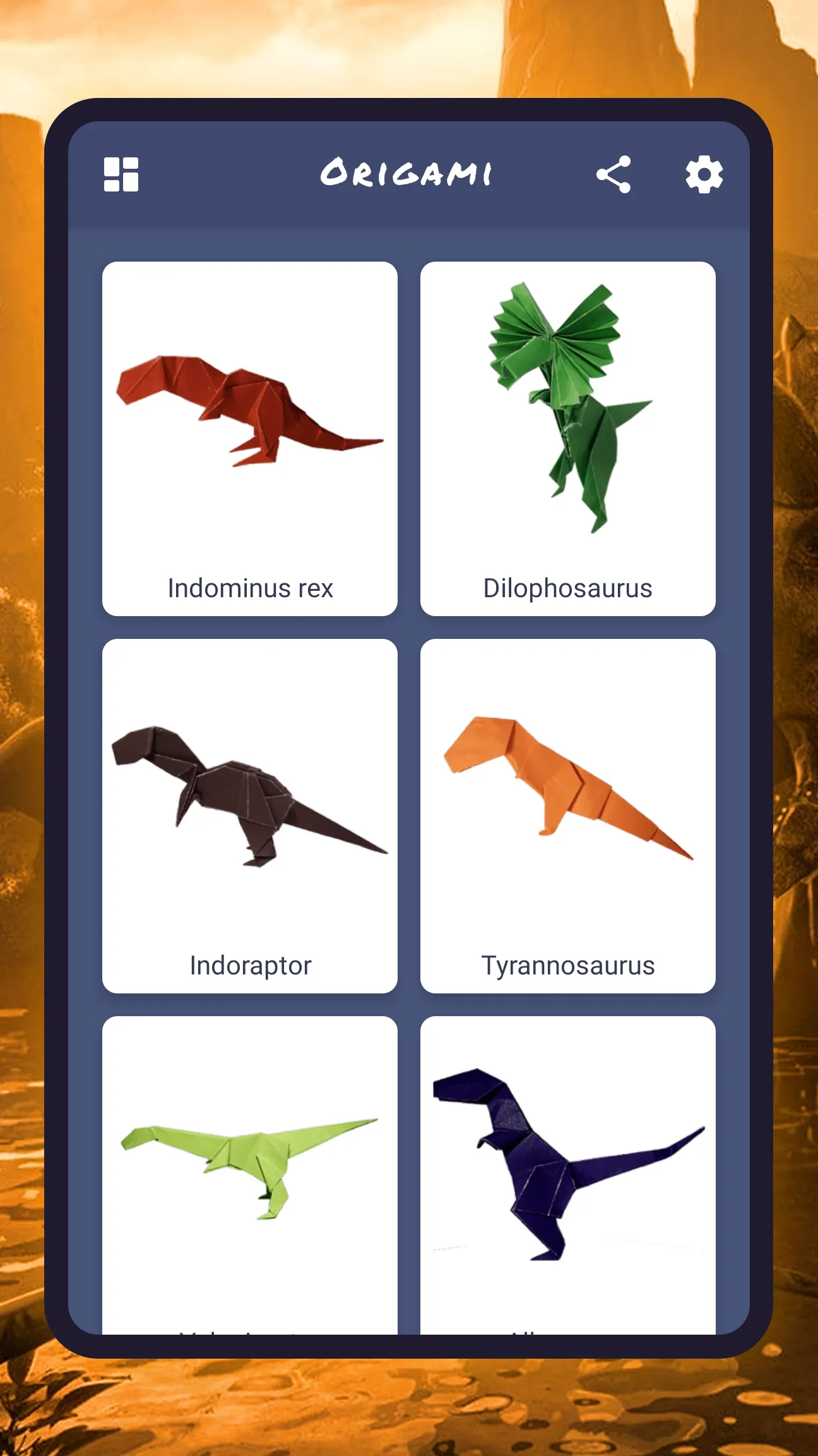 How to make origami dinosaurs | Indus Appstore | Screenshot