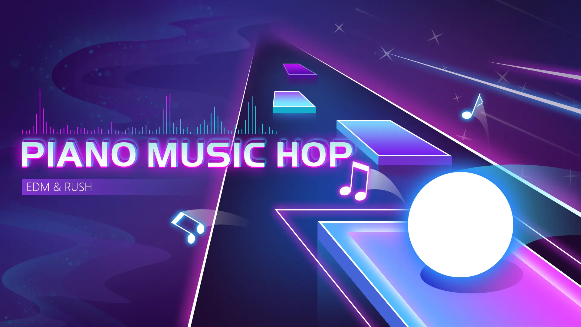 Piano Music Hop: EDM Rush! | Indus Appstore | Screenshot