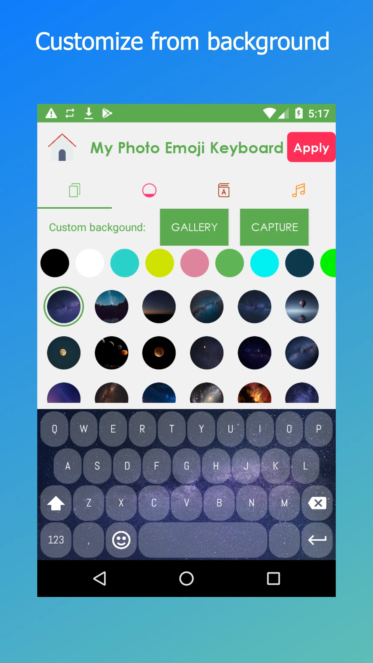 My Photo Emoji Keyboard | Indus Appstore | Screenshot