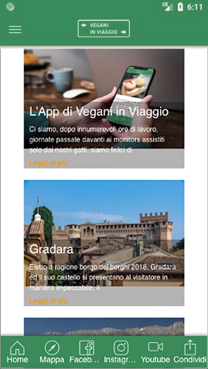 Vegani in Viaggio | Indus Appstore | Screenshot