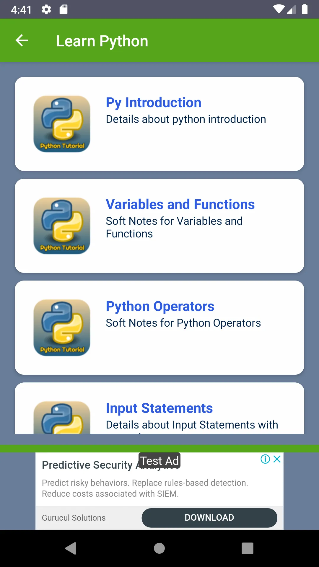 Python Tutorial | Indus Appstore | Screenshot