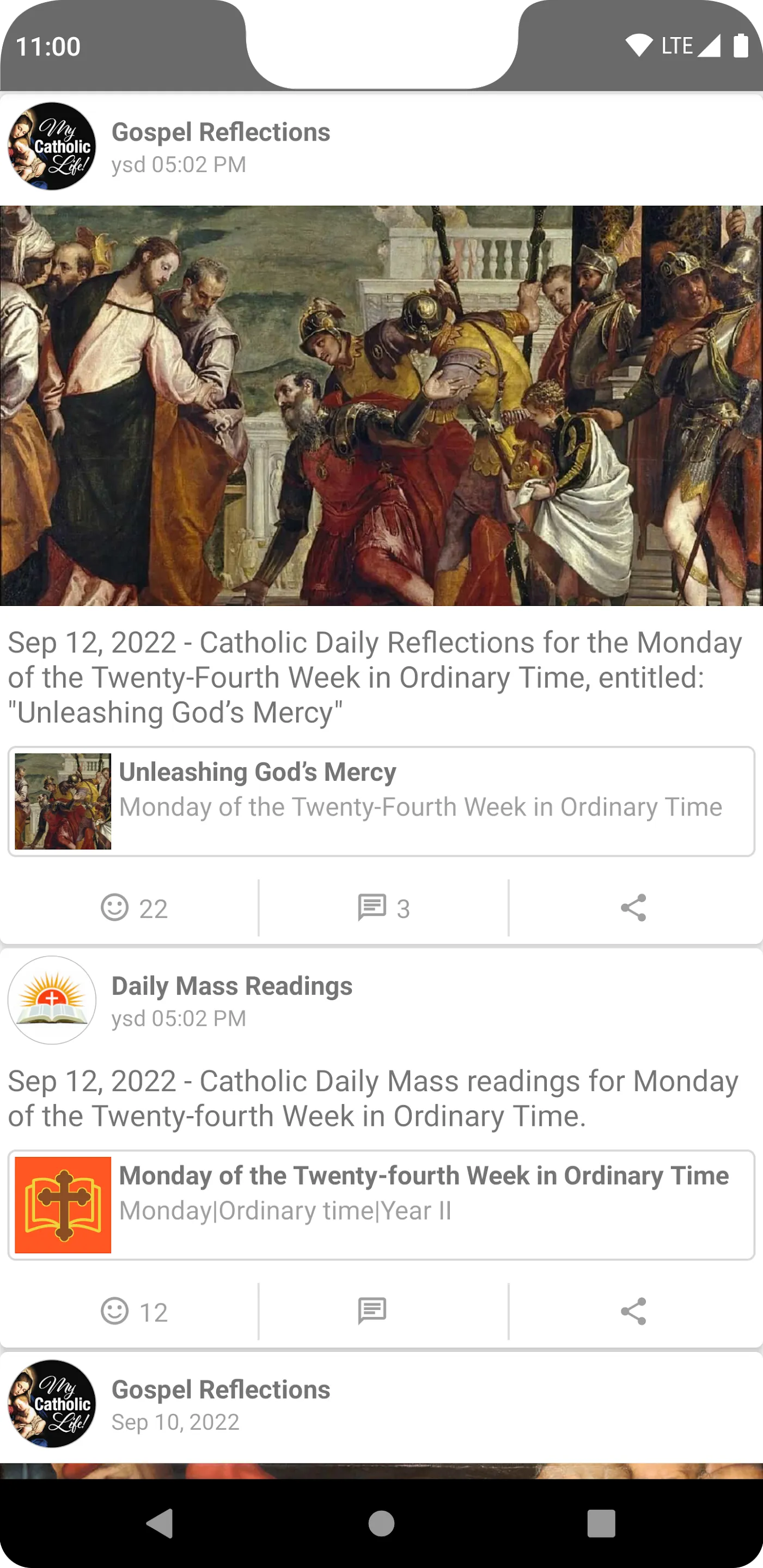 Catholic Mass Readings & Bible | Indus Appstore | Screenshot