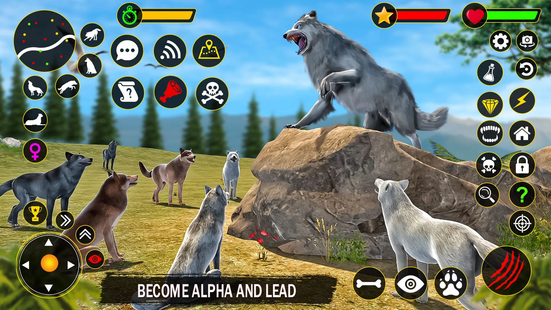 The Wolf Simulator: Wild Game | Indus Appstore | Screenshot