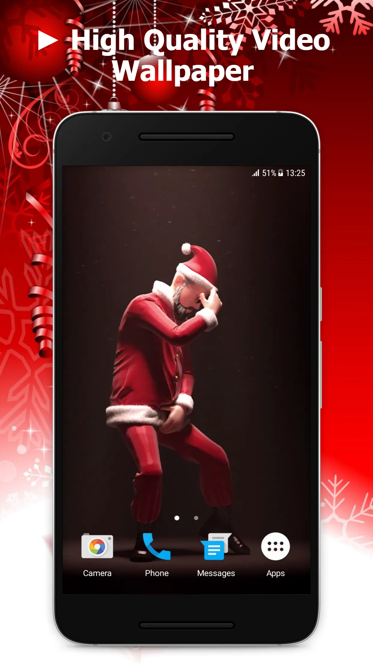 Santa Claus Live Wallpaper | Indus Appstore | Screenshot