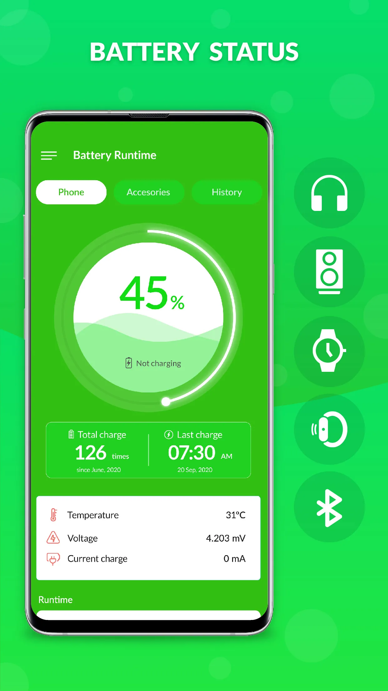 Battery Life - Phone & Bluetoo | Indus Appstore | Screenshot