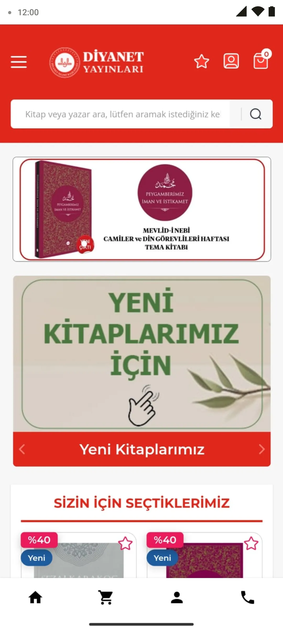 Diyanet Yayınları E-satış | Indus Appstore | Screenshot