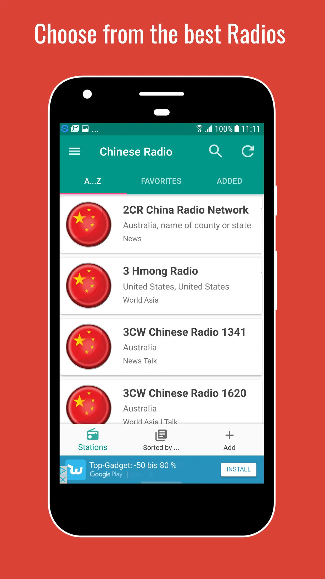 Radio Chinese Worldwide | Indus Appstore | Screenshot