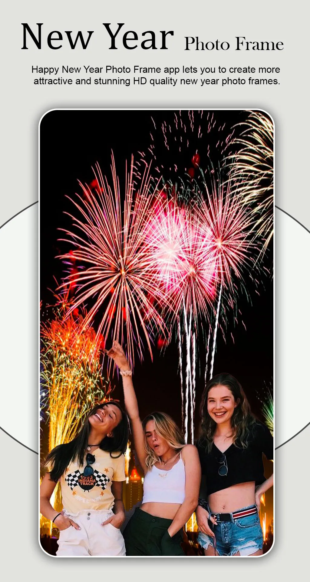 Happy New Year Photo Frame | Indus Appstore | Screenshot