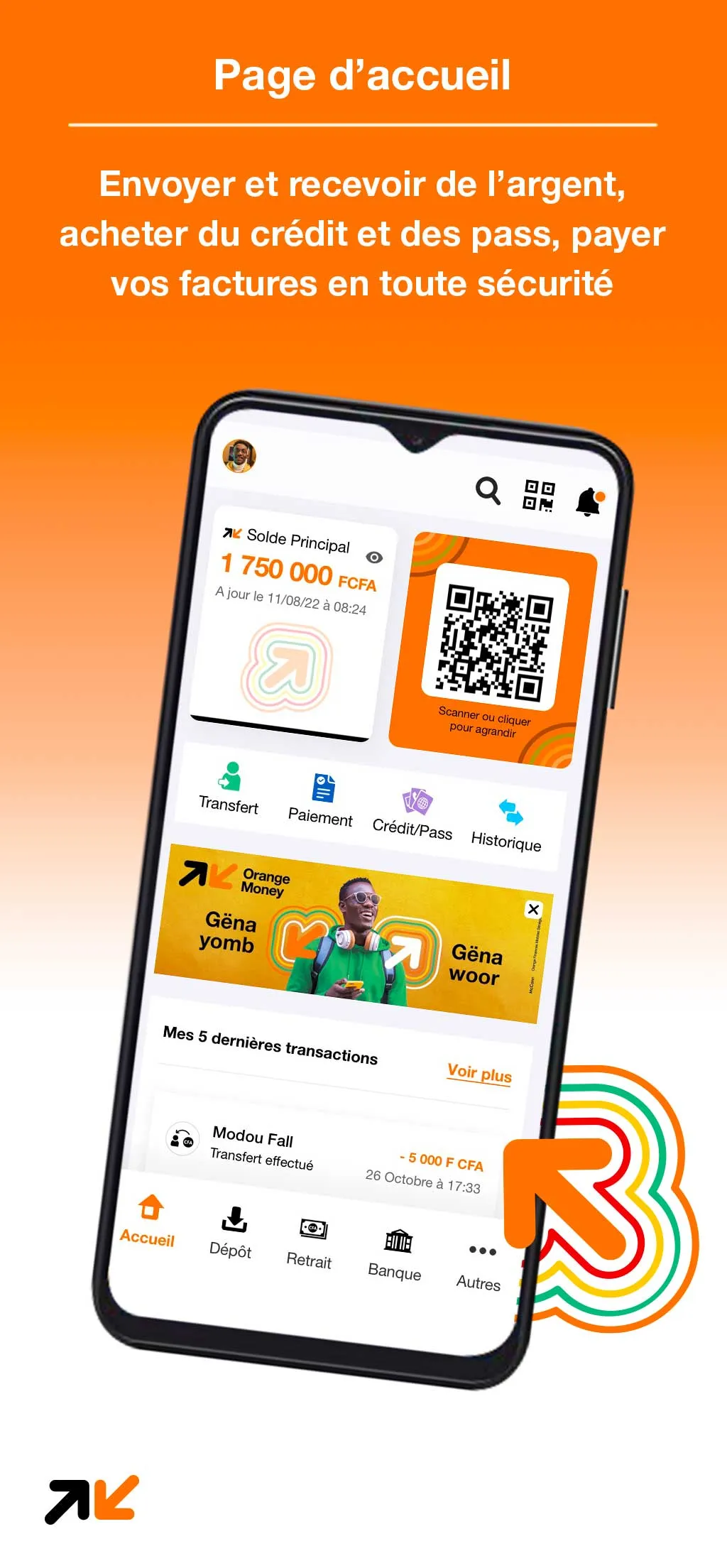 Orange Money Sénégal | Indus Appstore | Screenshot