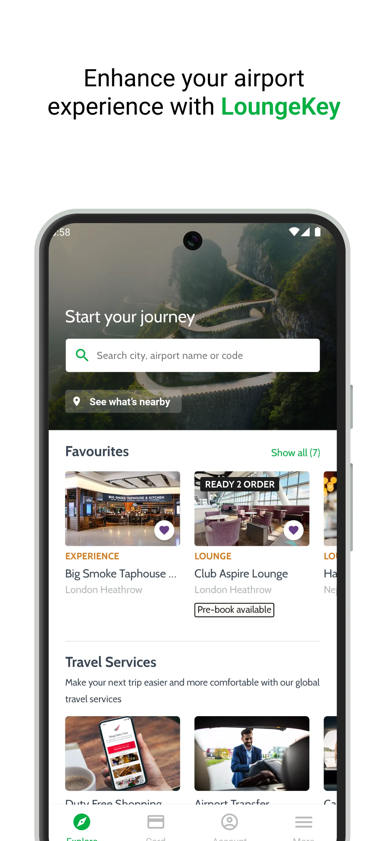 LoungeKey | Indus Appstore | Screenshot