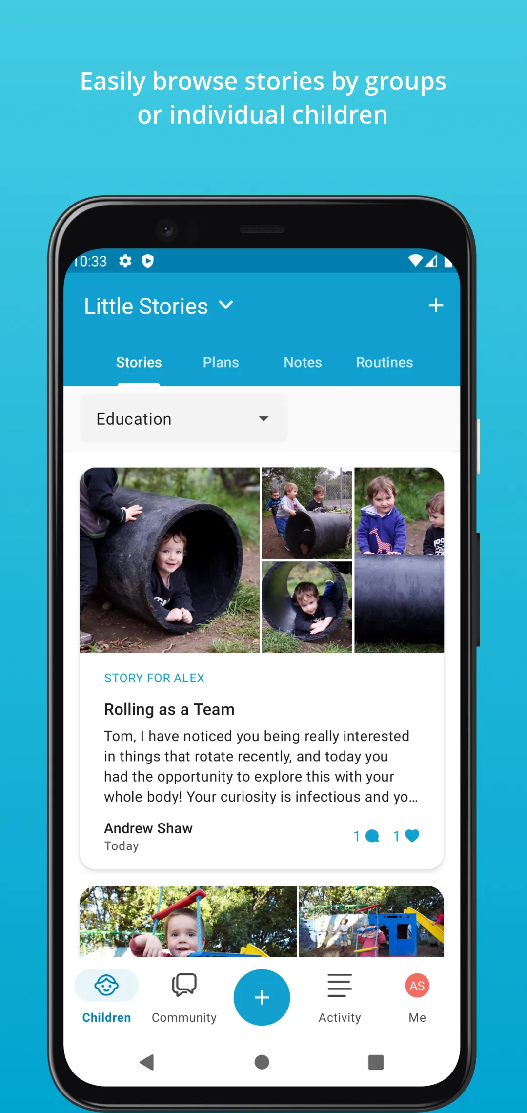 Storypark for Educators | Indus Appstore | Screenshot