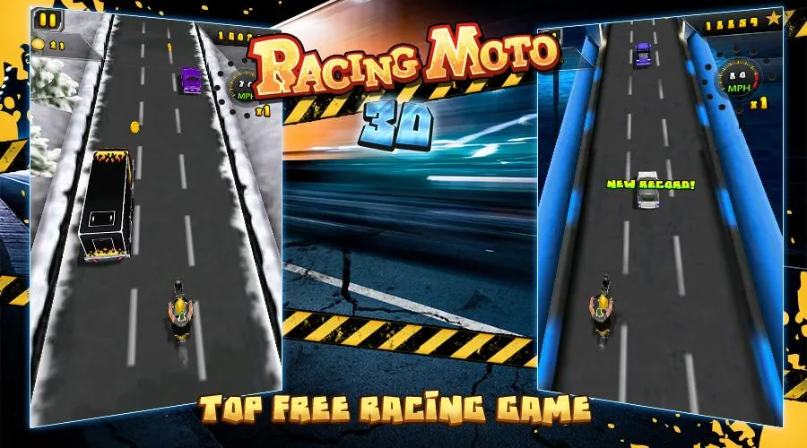 Racing Moto 3D | Indus Appstore | Screenshot