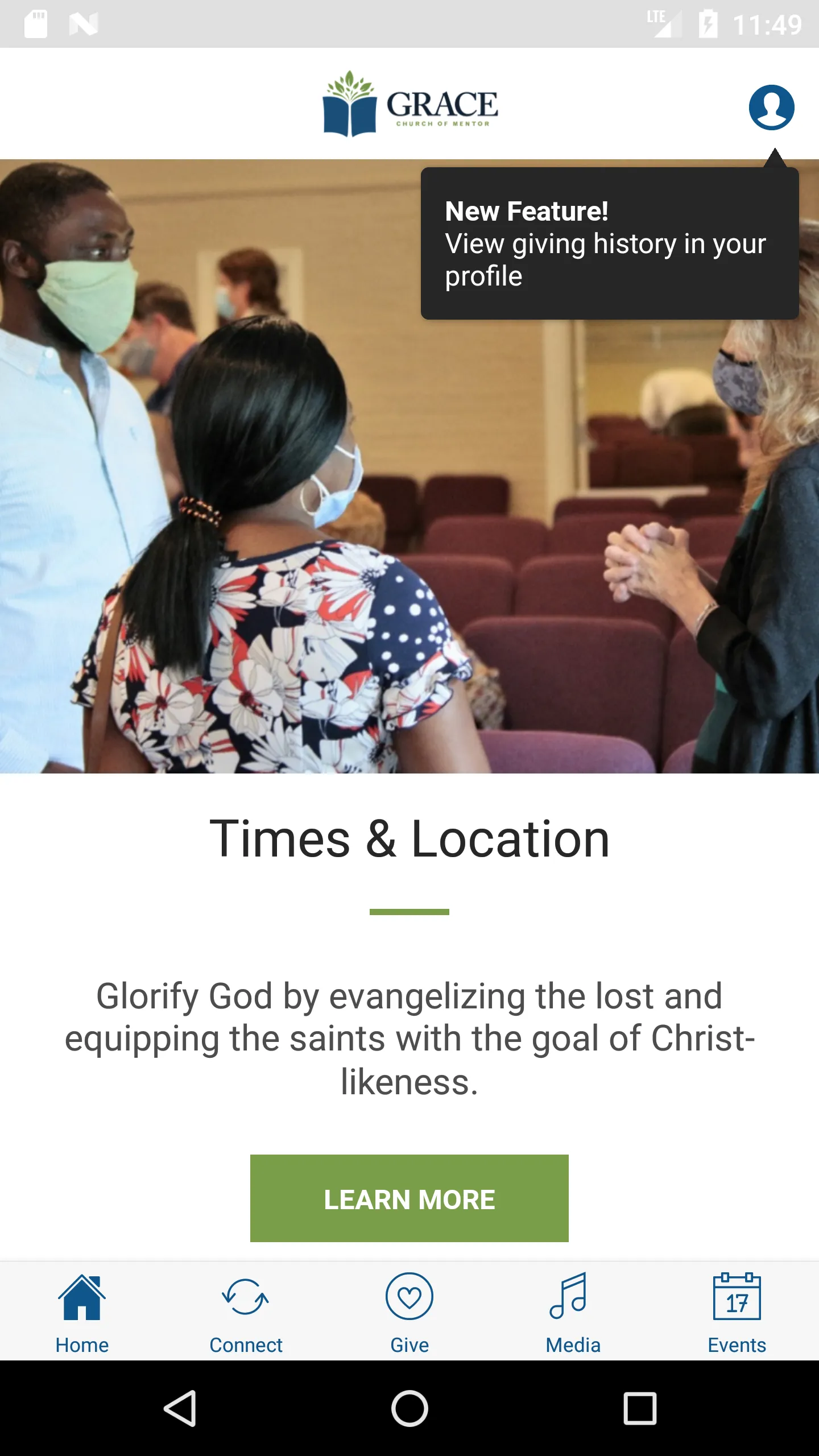 Grace Church Mentor | Indus Appstore | Screenshot