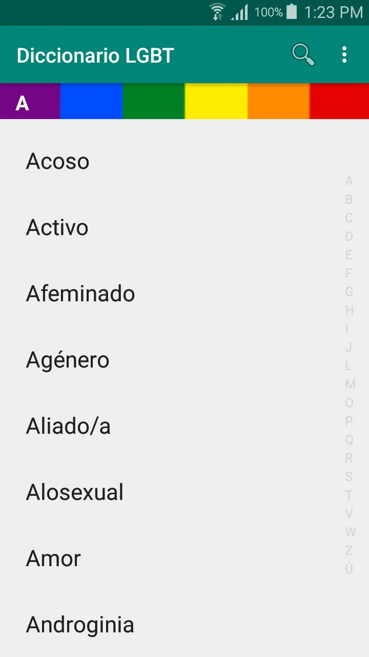 Diccionario LGBT | Indus Appstore | Screenshot