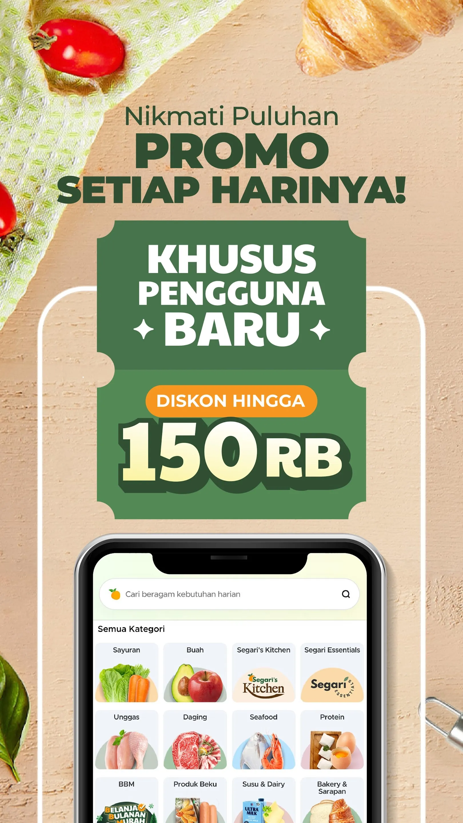 Segari - Supermarket at Home | Indus Appstore | Screenshot