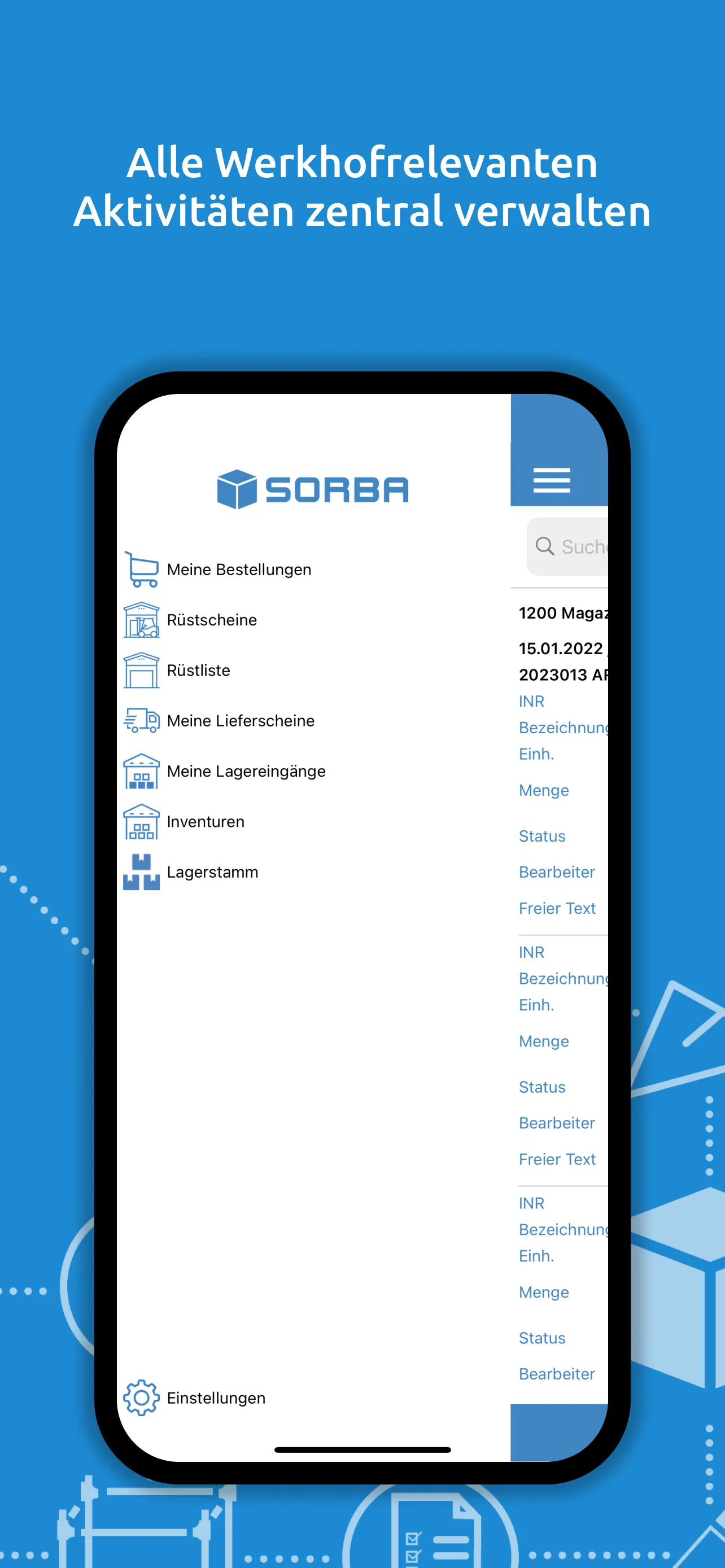 SORBA Werkhof | Indus Appstore | Screenshot