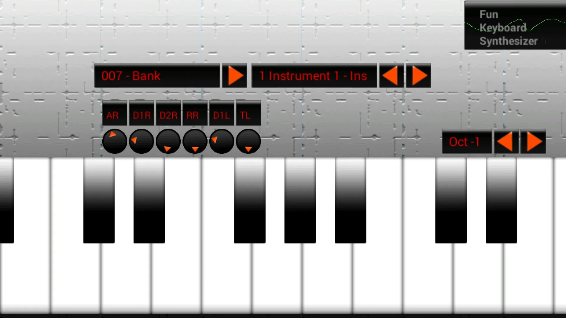 Fun Keyboard Piano Synthesizer | Indus Appstore | Screenshot