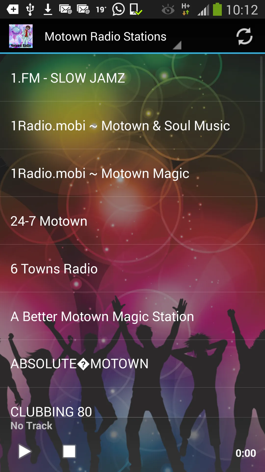 Motown Radio Stations | Indus Appstore | Screenshot