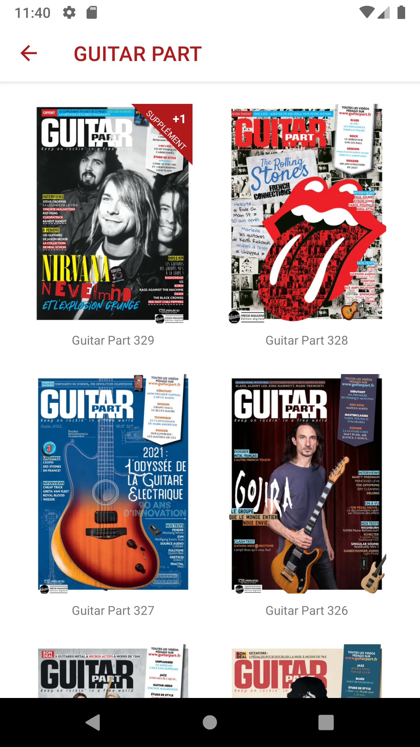 My Guitar Mag | Indus Appstore | Screenshot