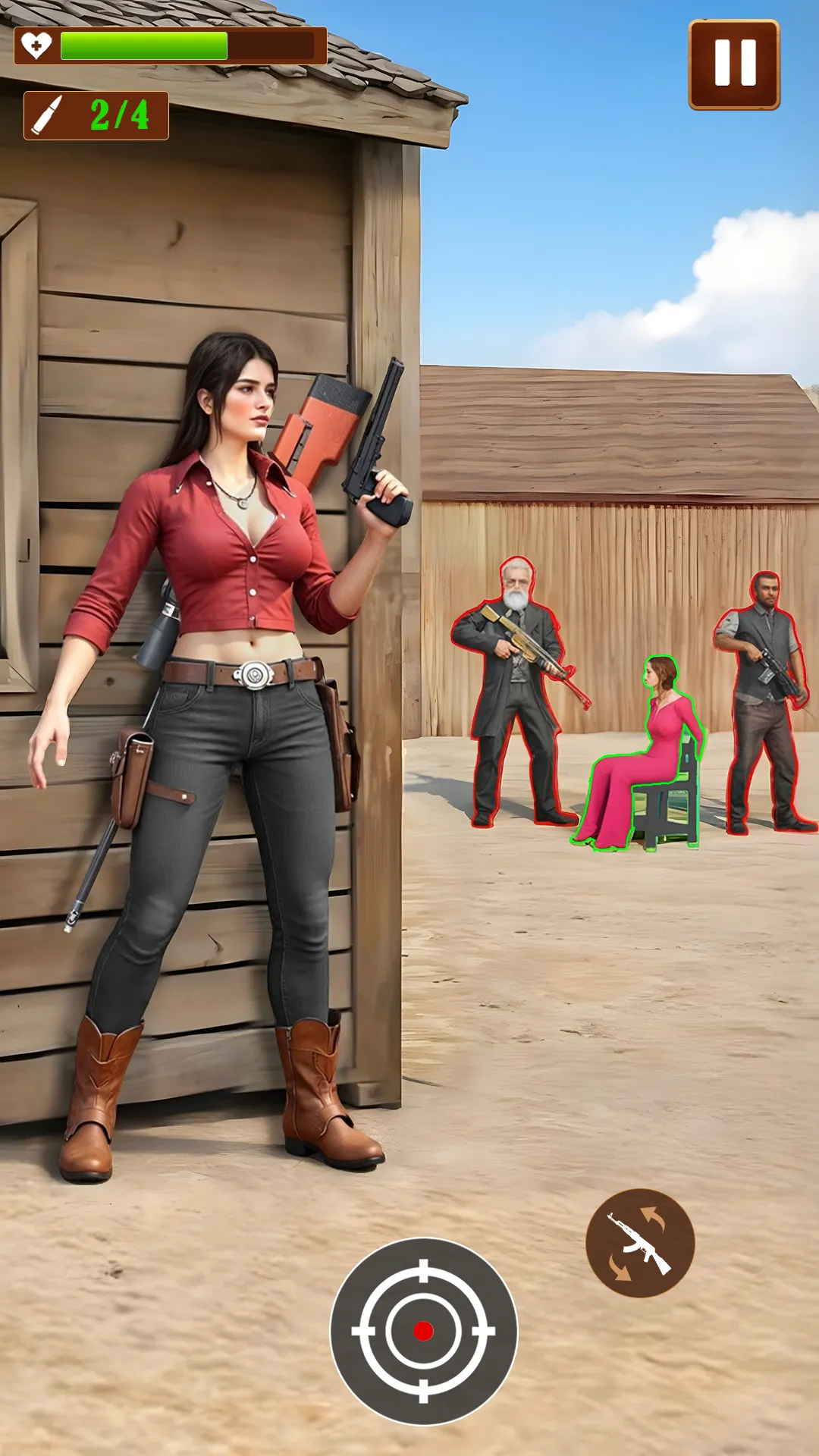 Western Survival Shooting Game | Indus Appstore | Screenshot