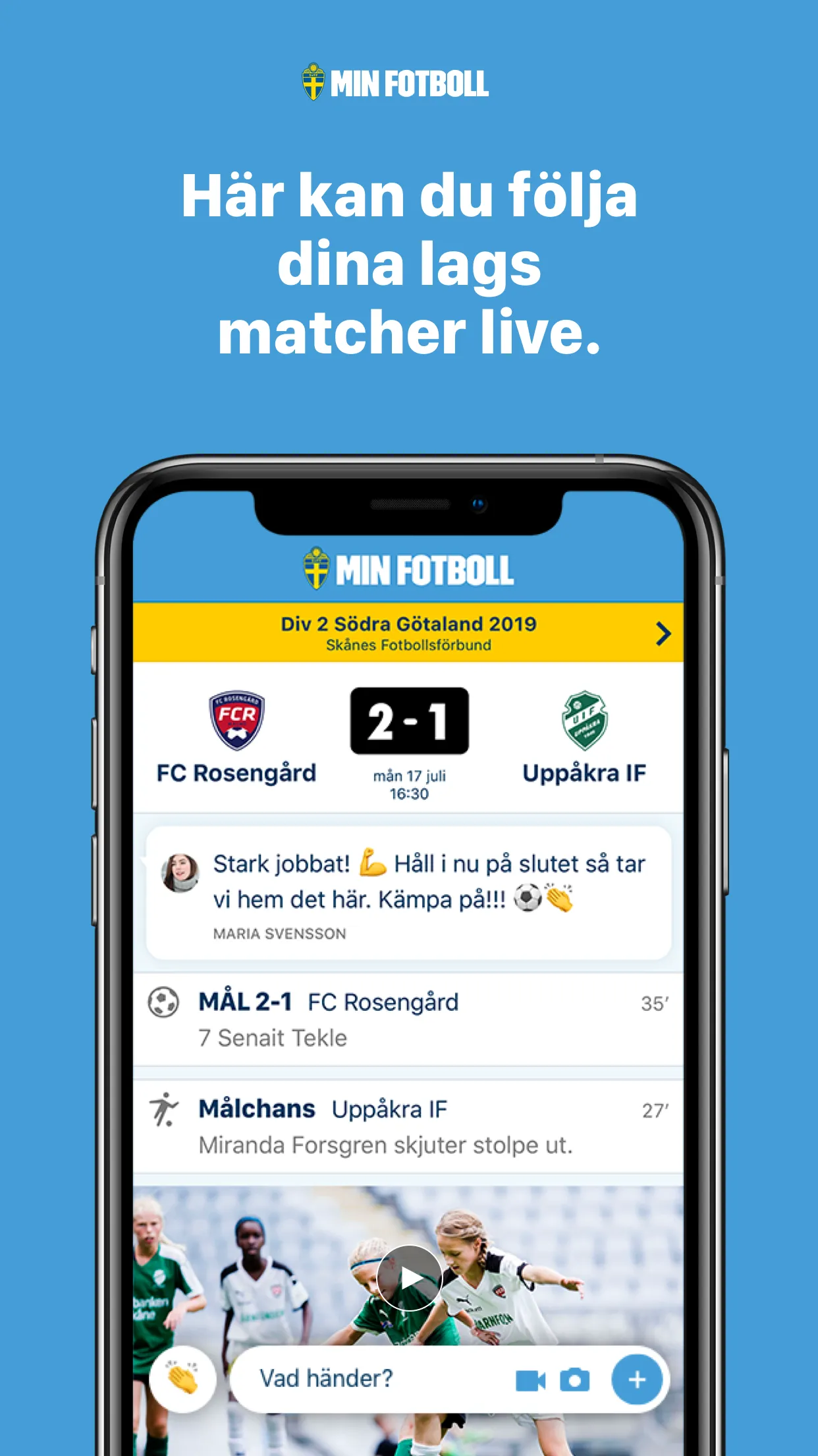 Min Fotboll (officiell) | Indus Appstore | Screenshot