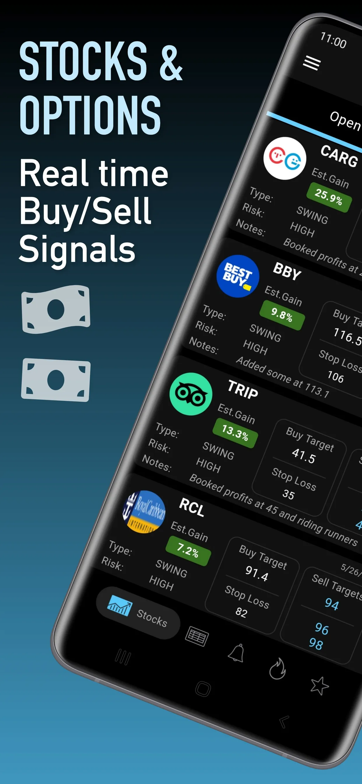 Trade Signals - Stocks Options | Indus Appstore | Screenshot