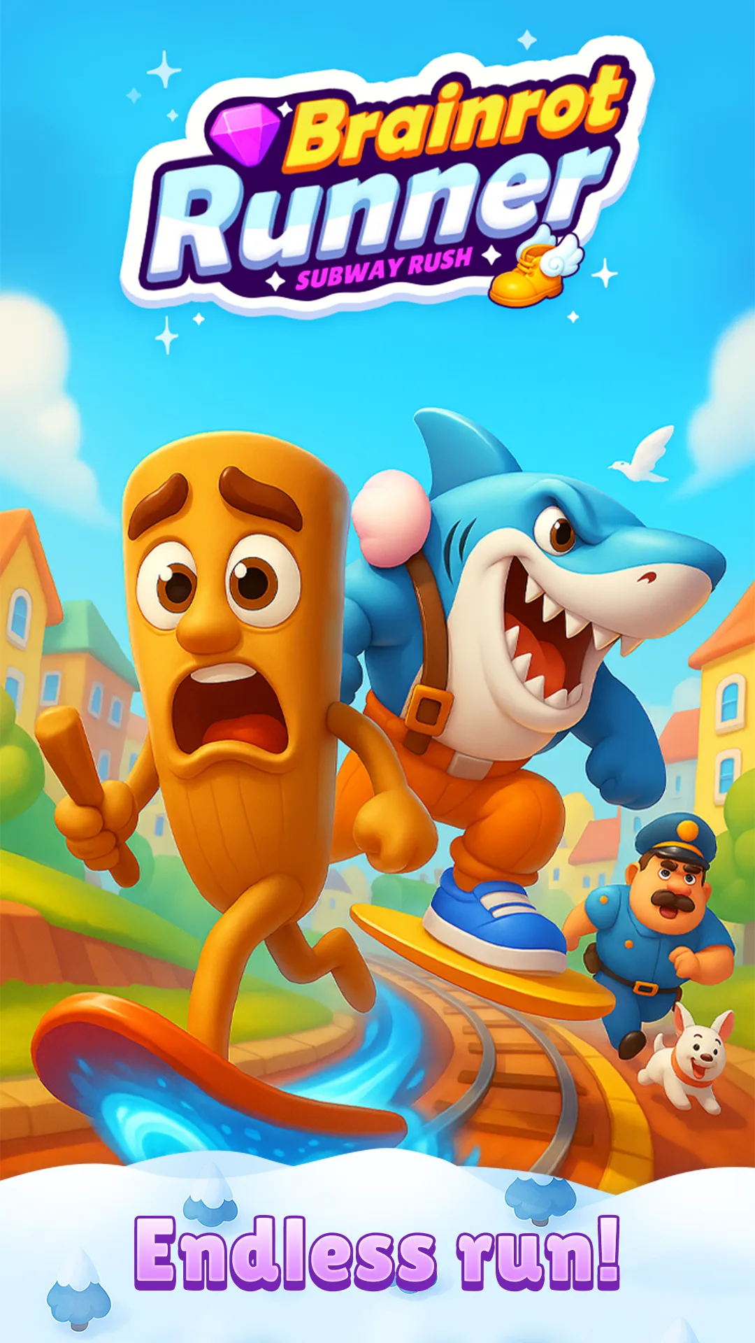 Brainrot Runner:Subway rush | Indus Appstore | Screenshot