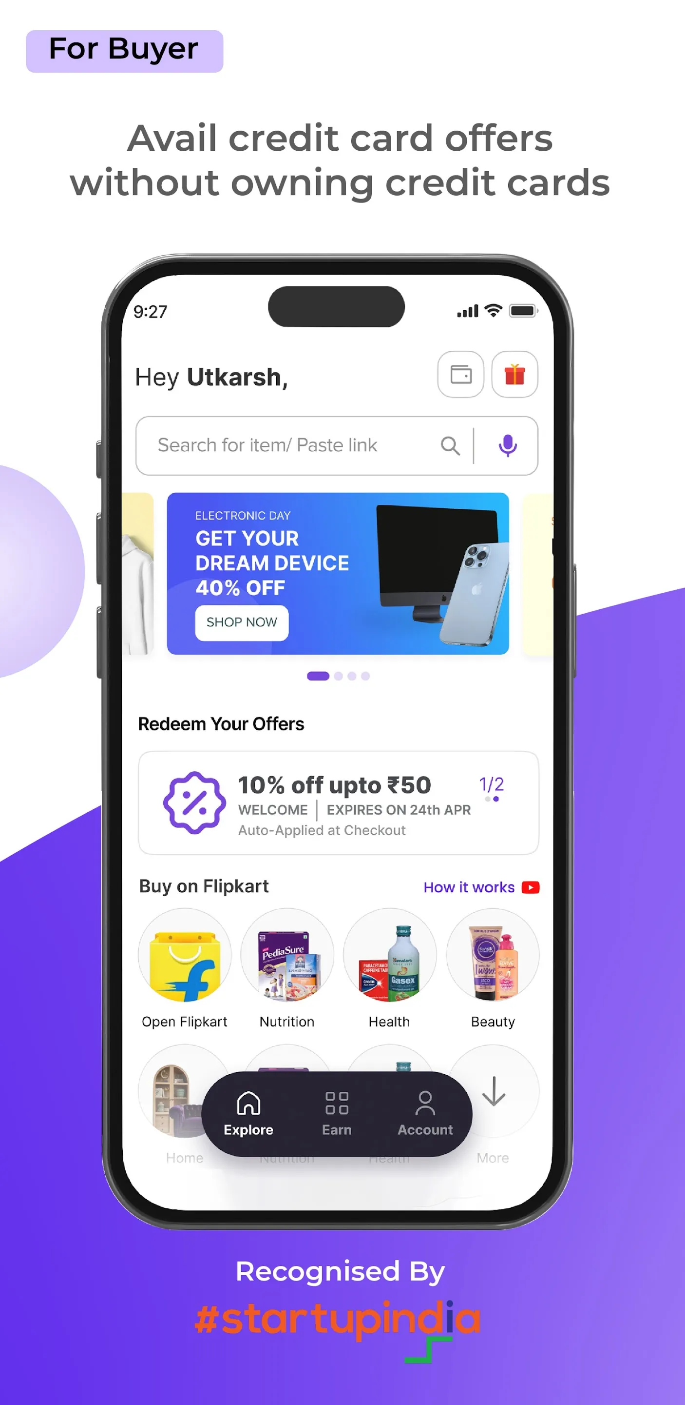 PiePay: Avail Card Offers | Indus Appstore | Screenshot