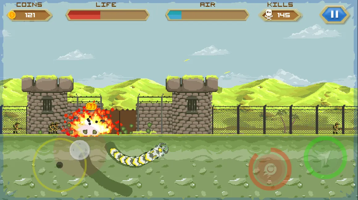 Deep Worm 2 - Worm attack | Indus Appstore | Screenshot