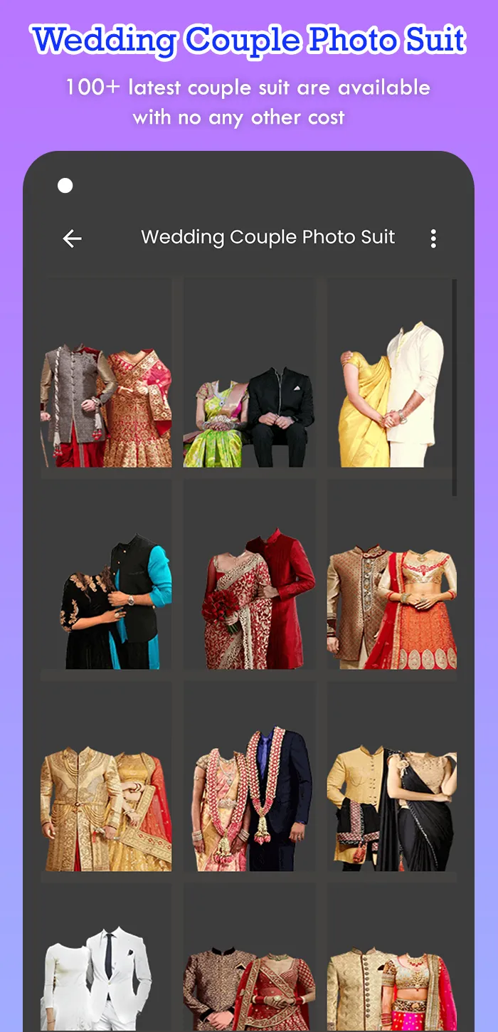 Wedding Couple Photo Suit | Indus Appstore | Screenshot