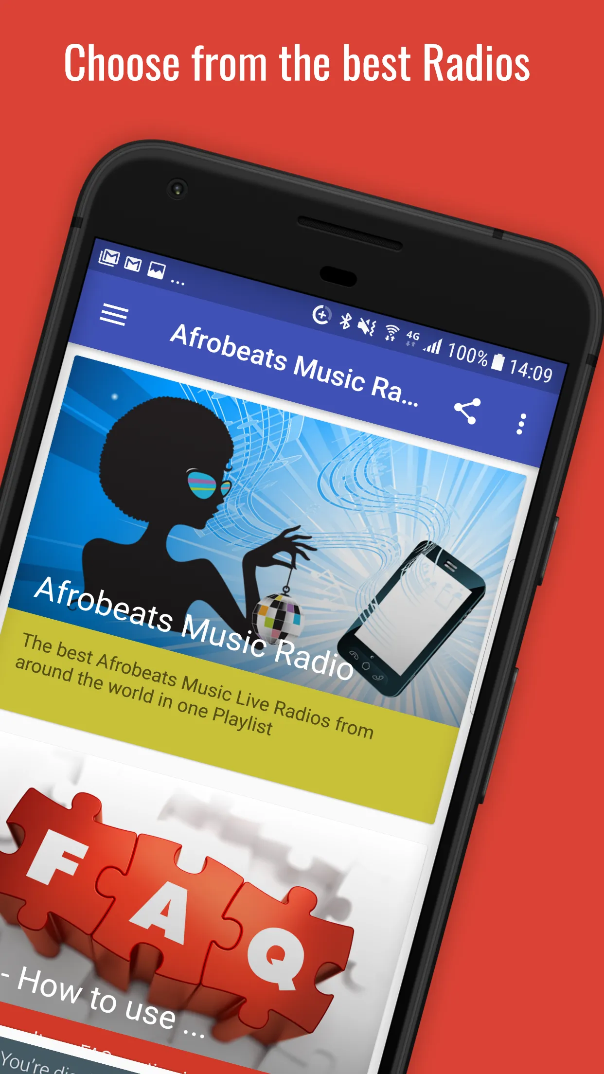 Afrobeat Music Radio | Indus Appstore | Screenshot