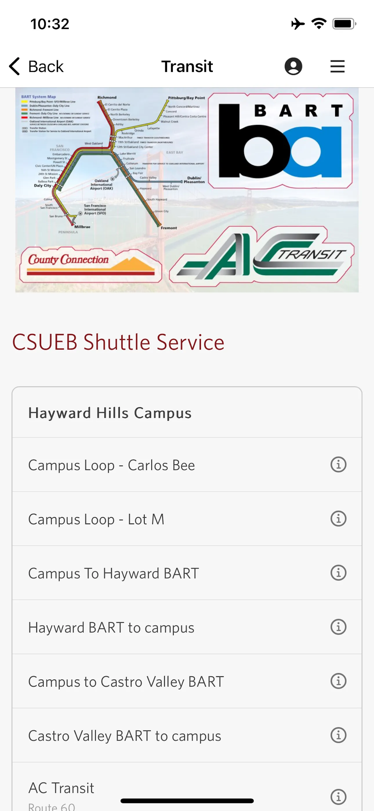 CSU East Bay Mobile | Indus Appstore | Screenshot