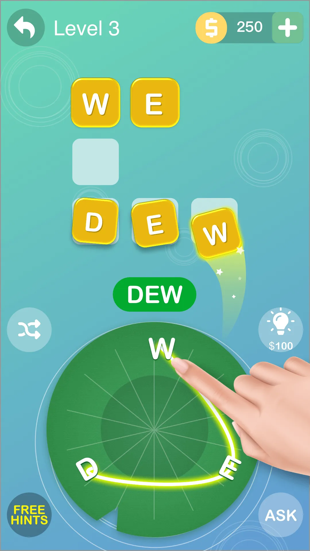 Word Flower - Connect Cross Wo | Indus Appstore | Screenshot