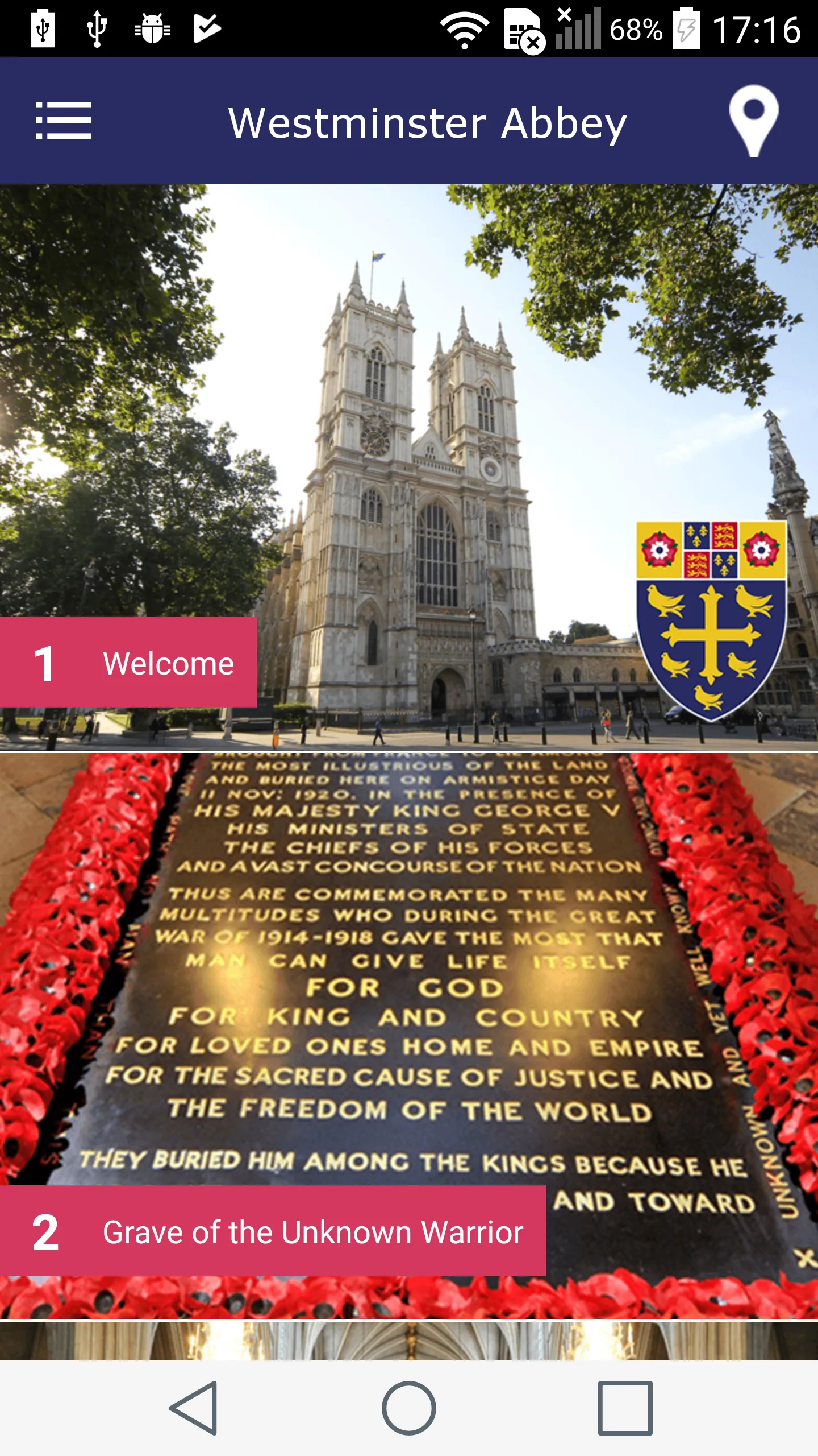 Westminster Abbey Tour | Indus Appstore | Screenshot