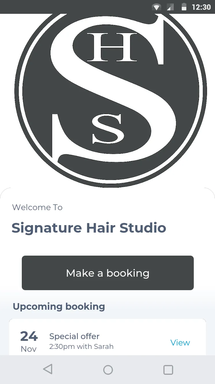 Signature Hair Studio | Indus Appstore | Screenshot