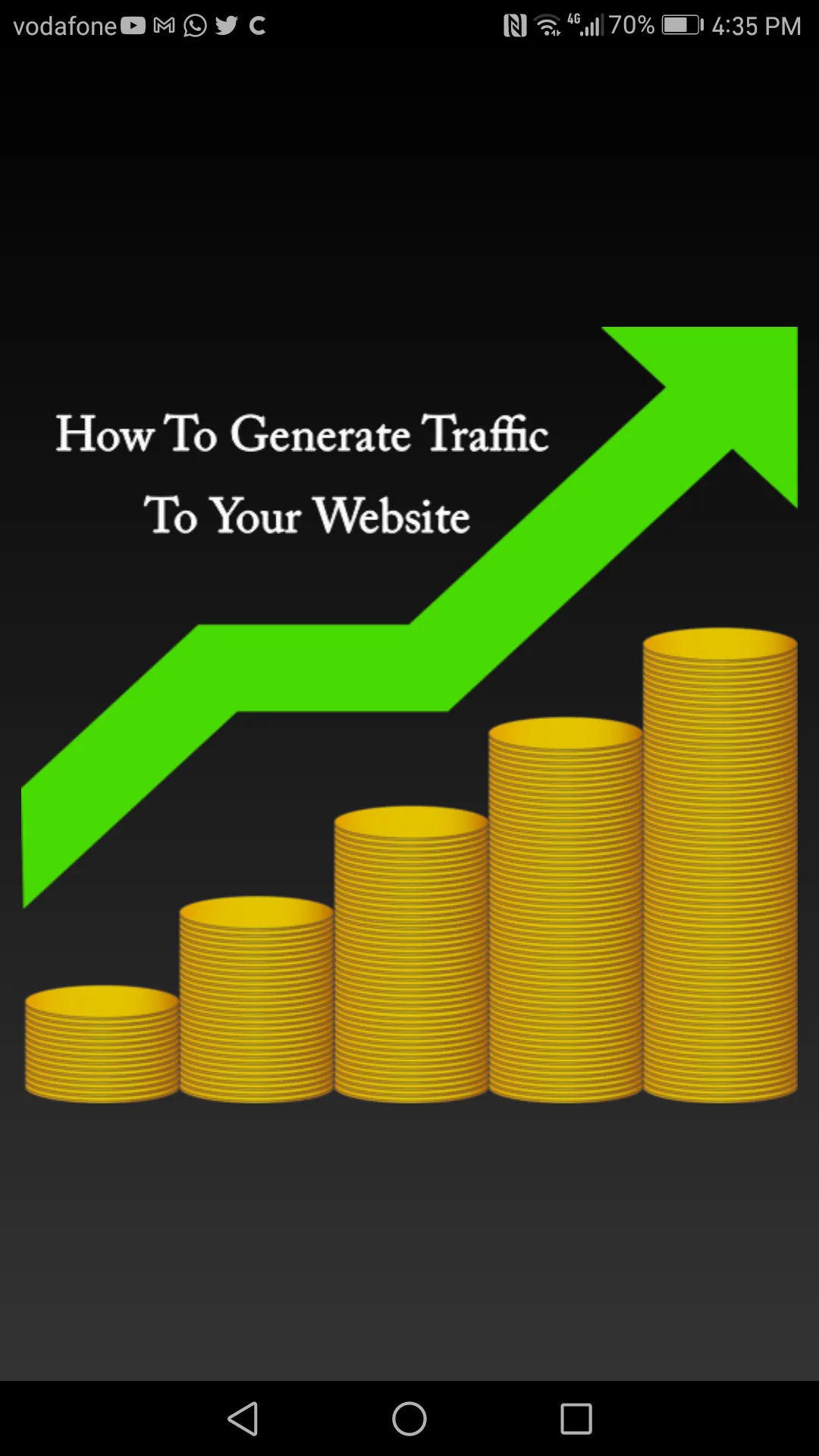 How To Generate Traffic | Indus Appstore | Screenshot