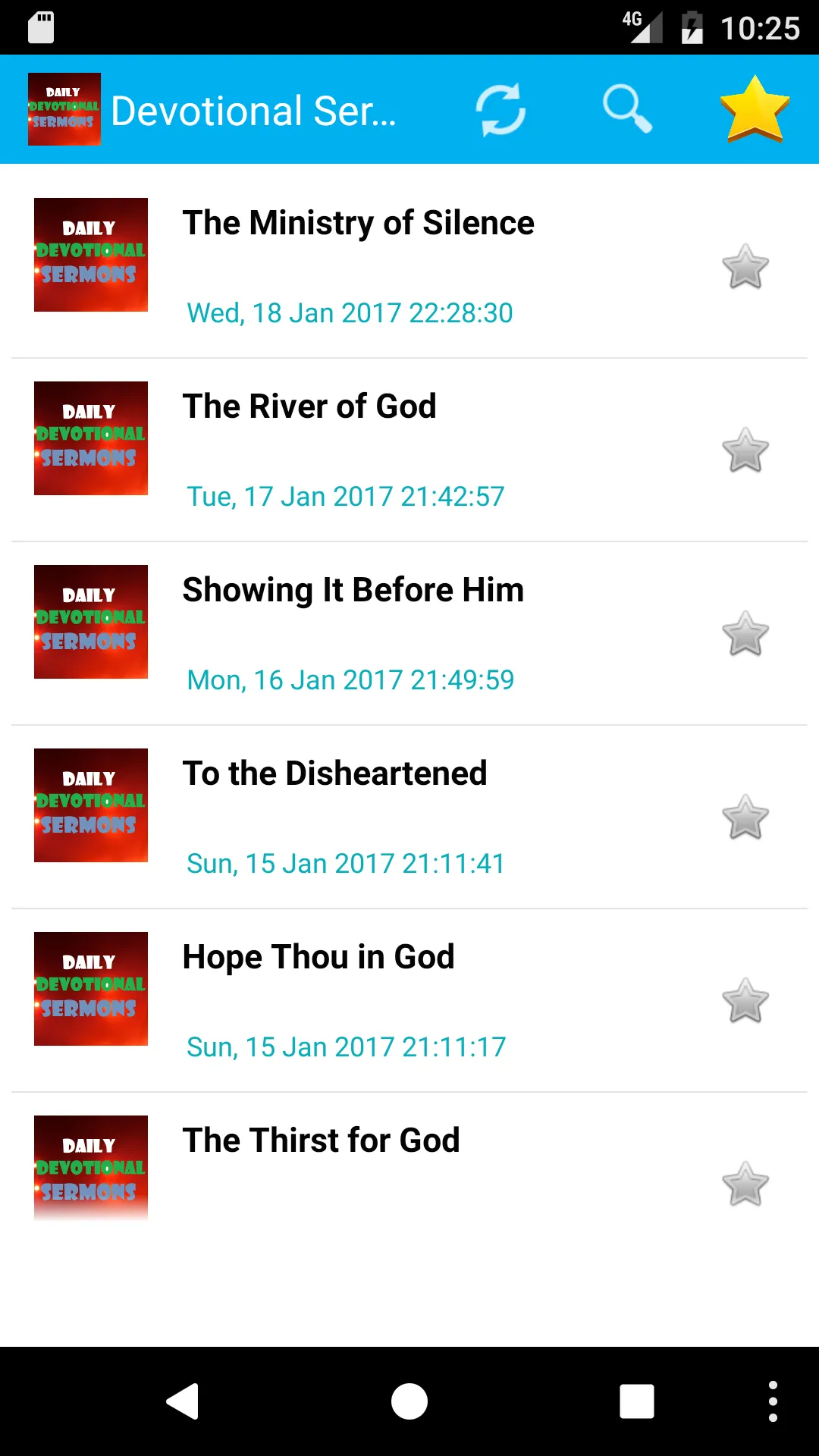 Daily Devotional Sermons | Indus Appstore | Screenshot